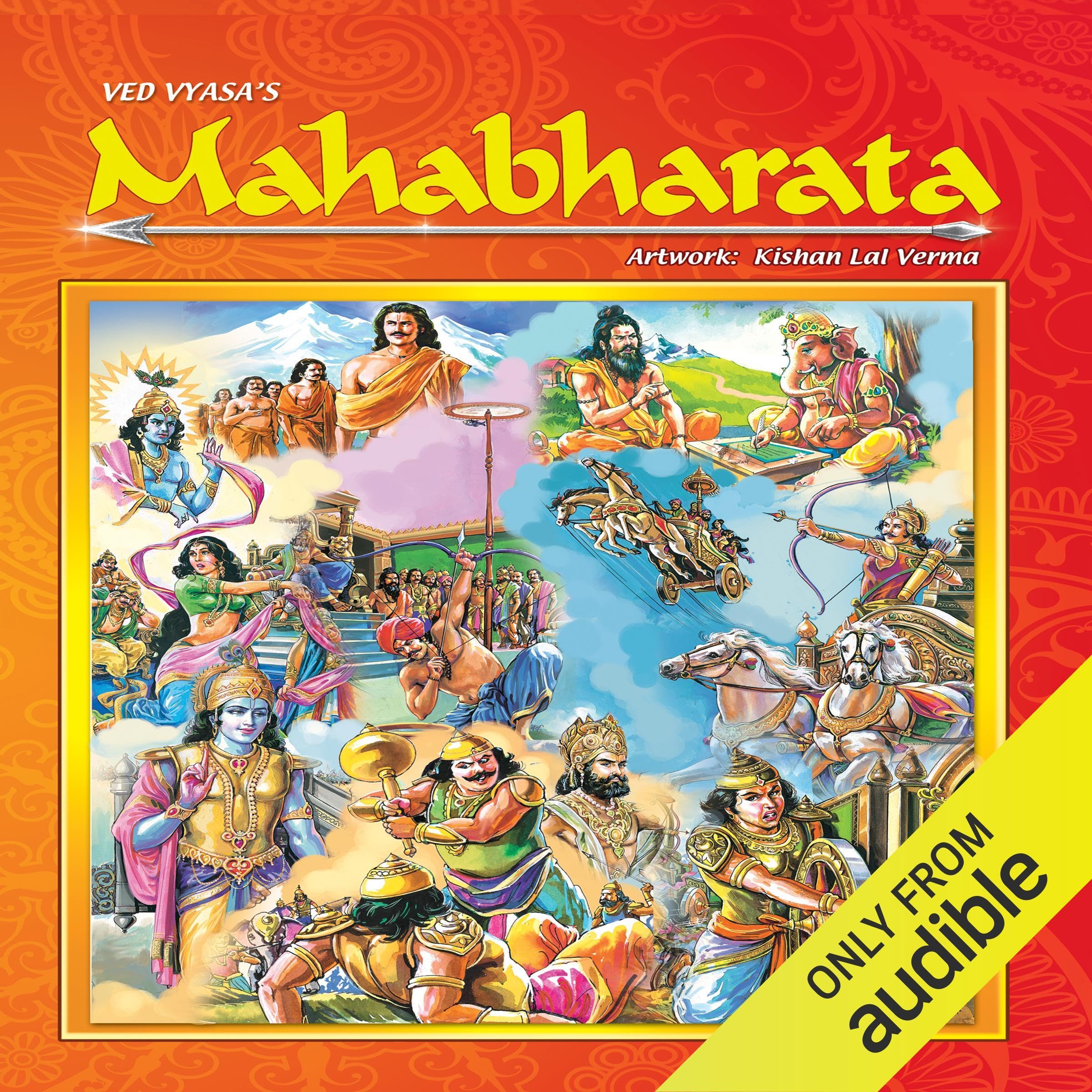 Mahabharata book cover