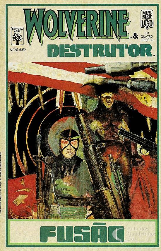 Havok and Wolverine: Meltdown book cover 1