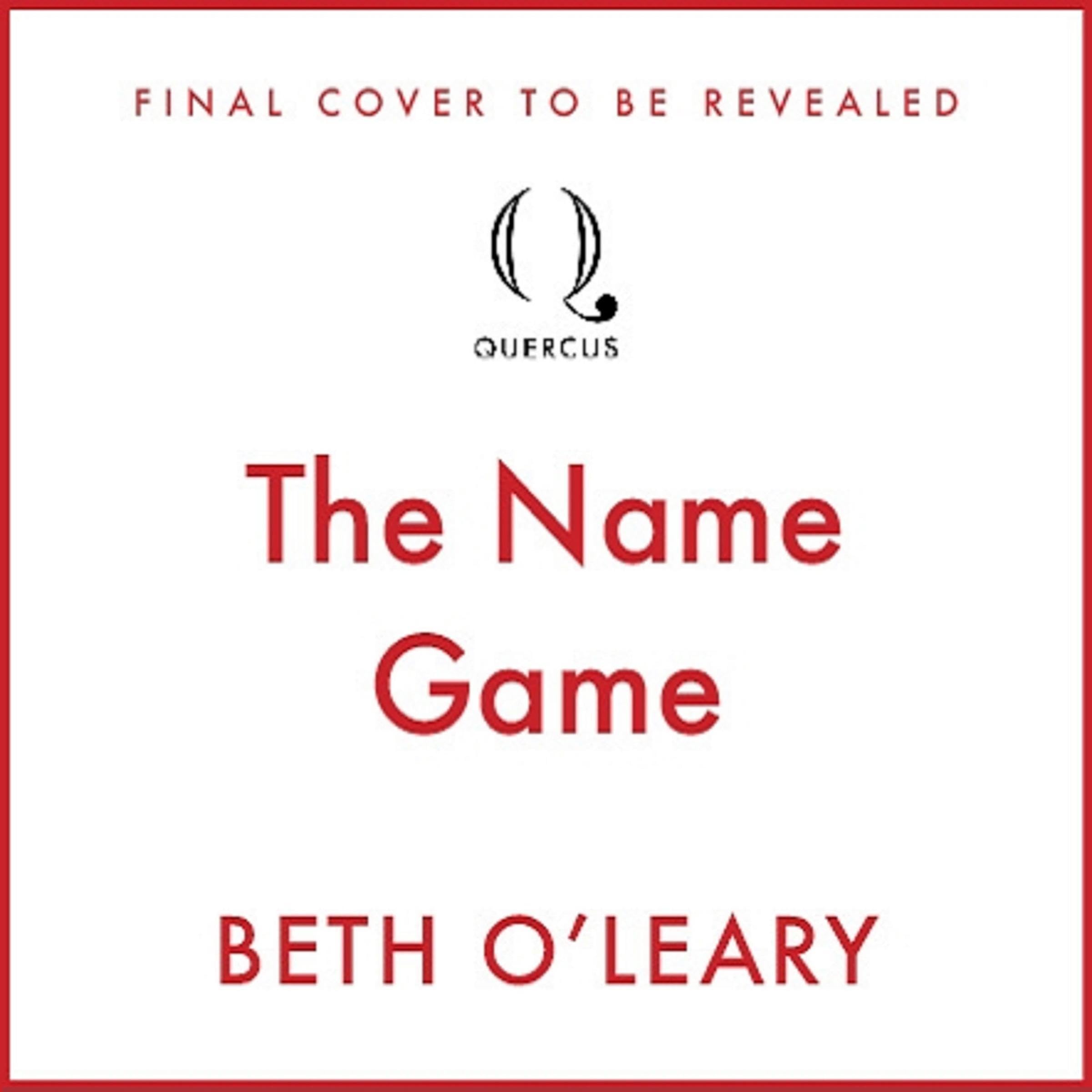 The Name Game book cover