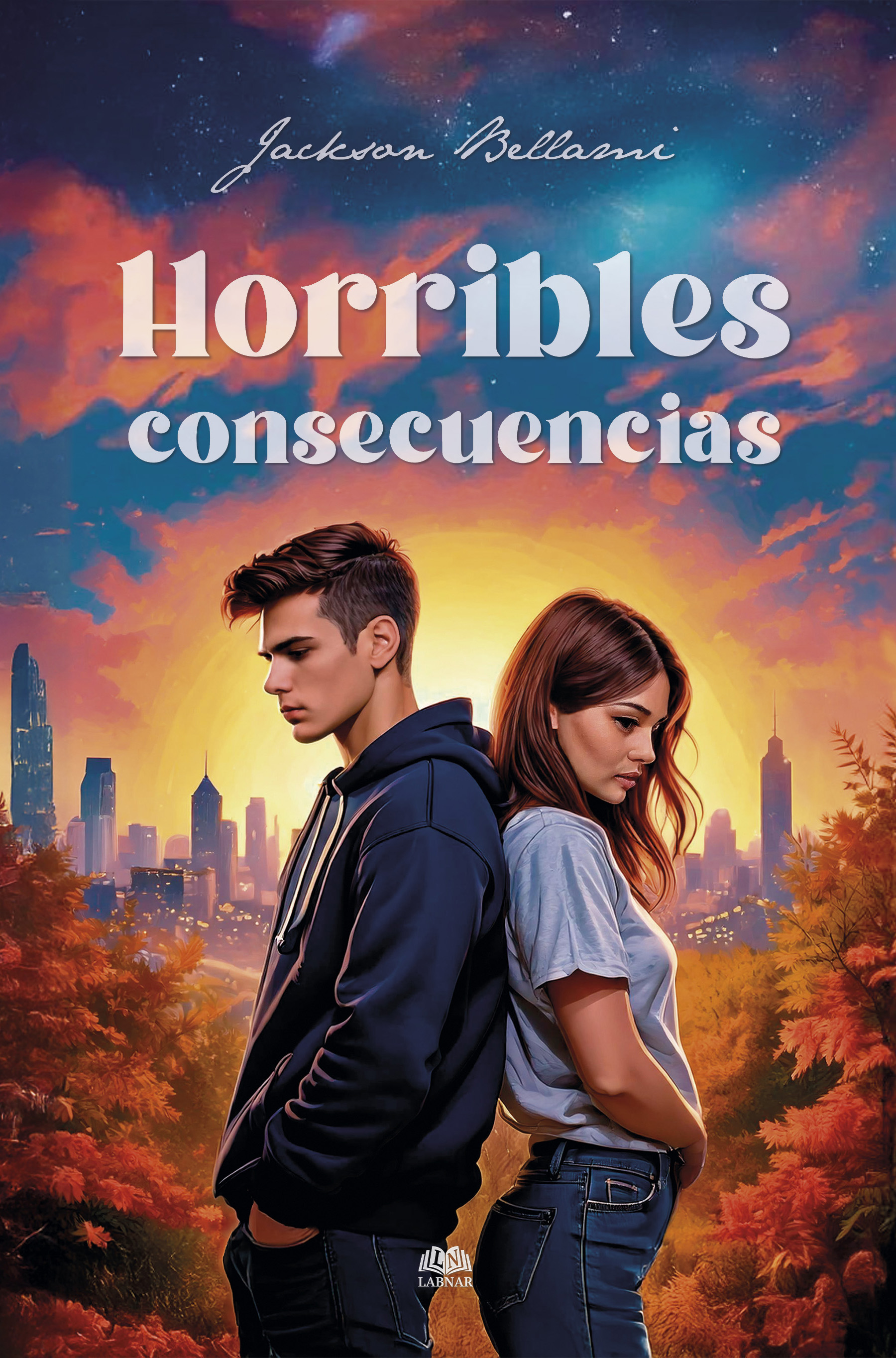 Portada del libro Horribles consecuencias de Jackson Bellami