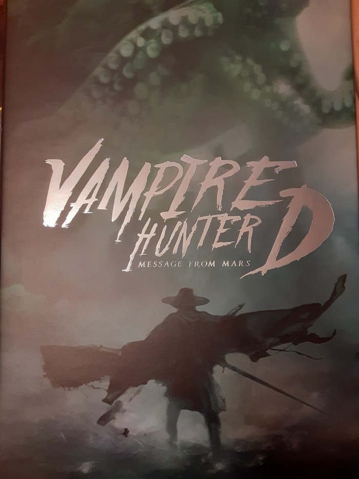Vampire Hunter D: Message from Mars book cover 1