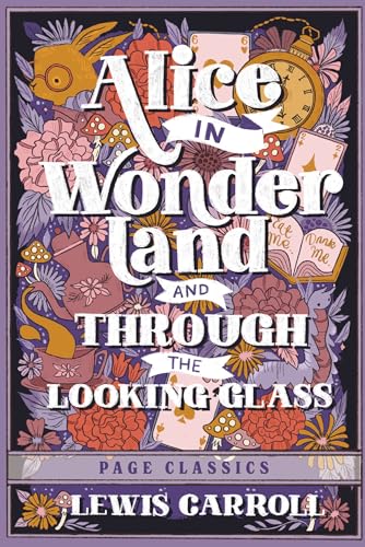Alice in Wonderland and Through the Looking-Glass (Paperback) book cover