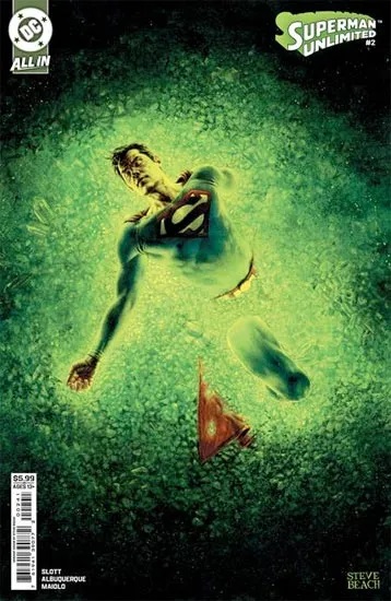 Superman Unlimited book cover 1