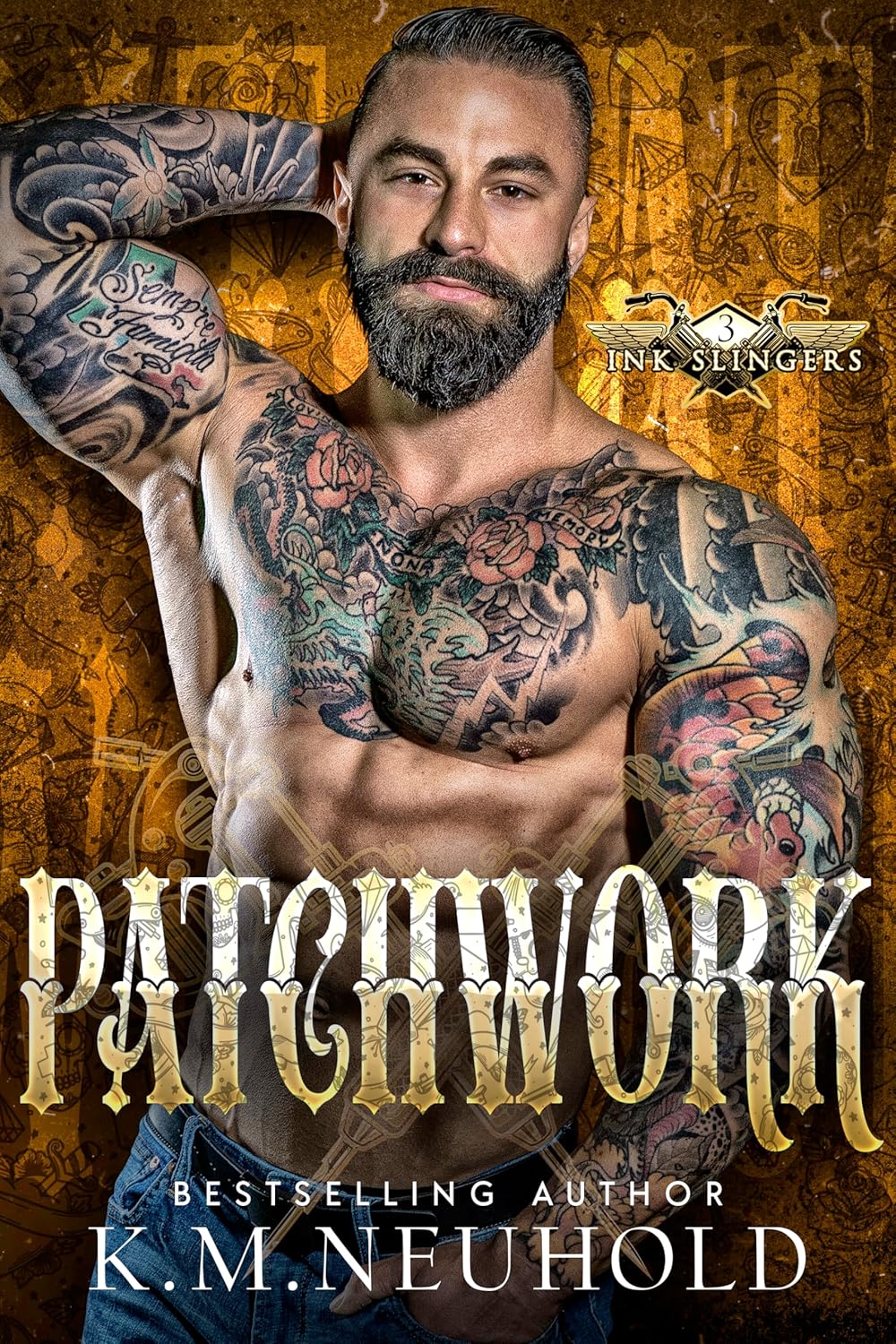 Patchwork book cover