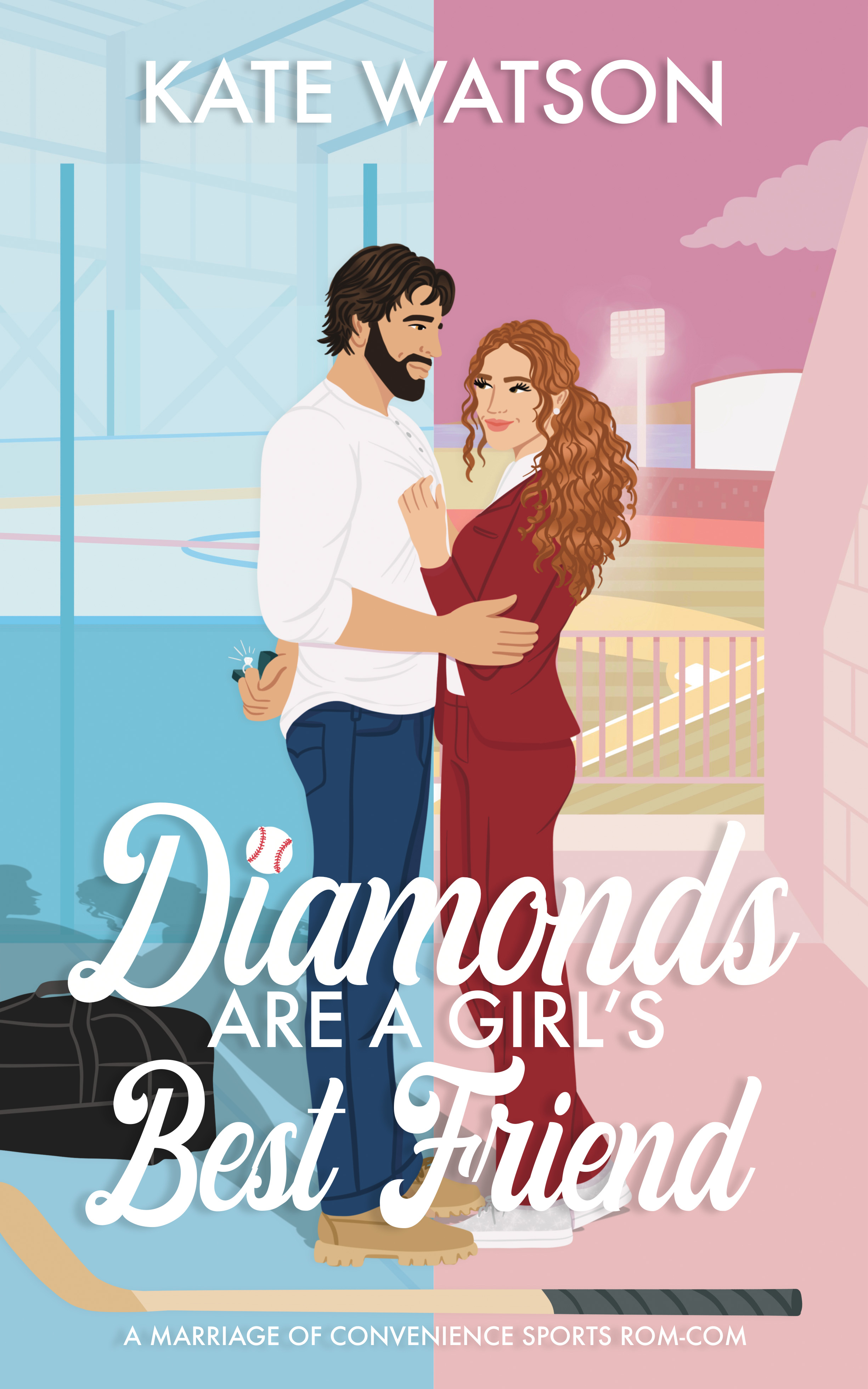 Diamonds Are a Girl's Best Friend: A Marriage of Convenience Sports Romcom