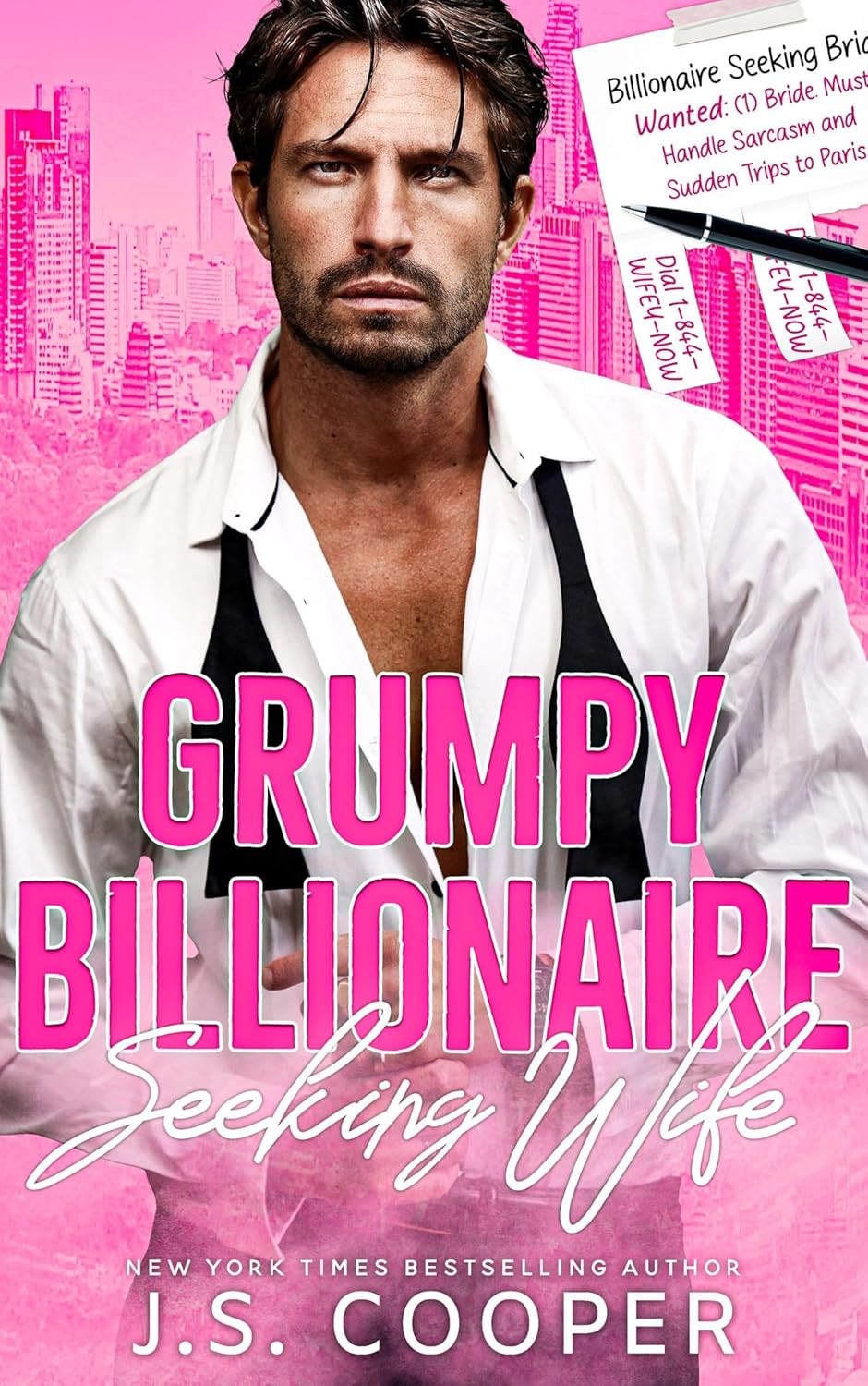 Grumpy Billionaire Seeking Wife book cover