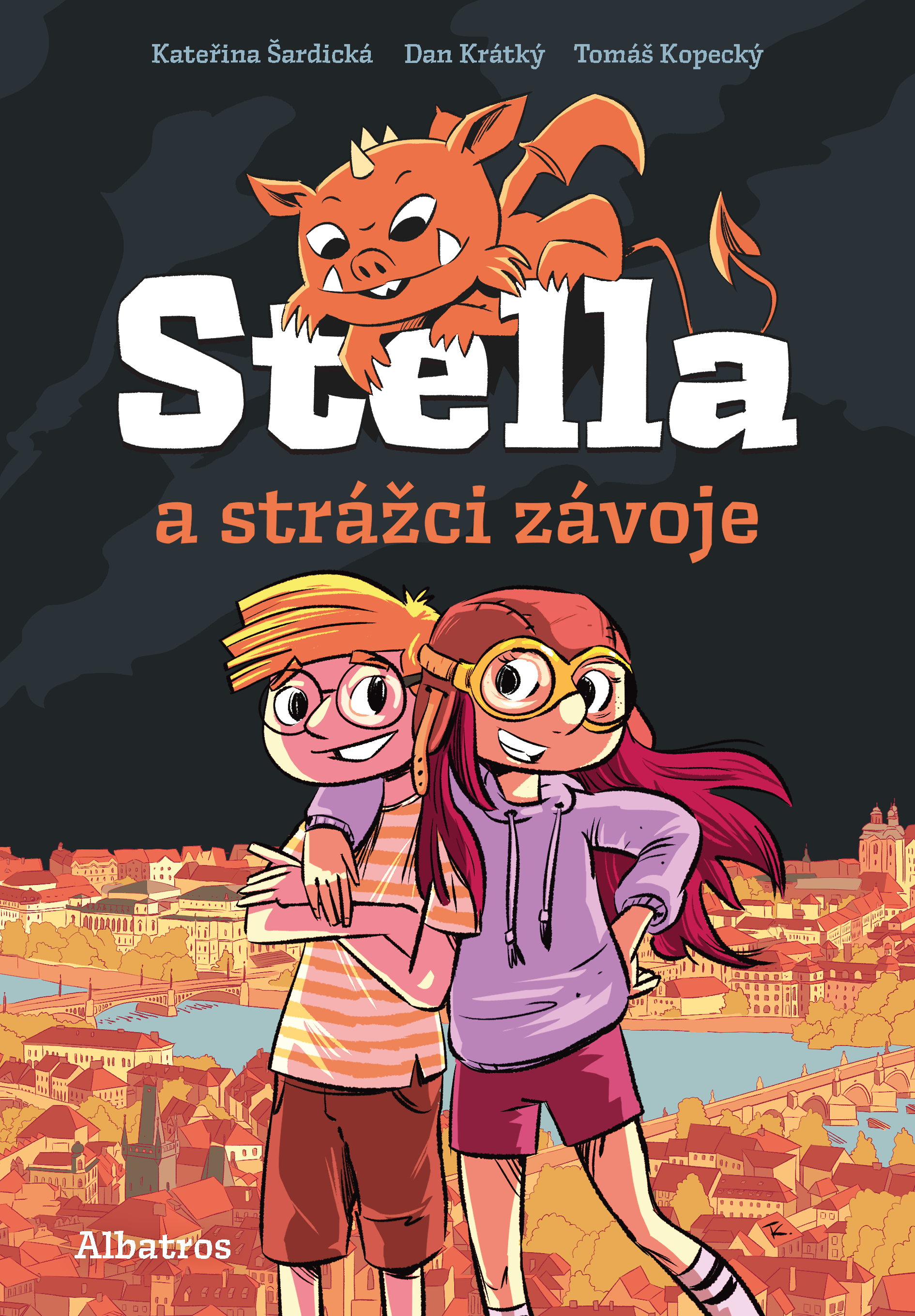 Stella a strážci závoje book cover