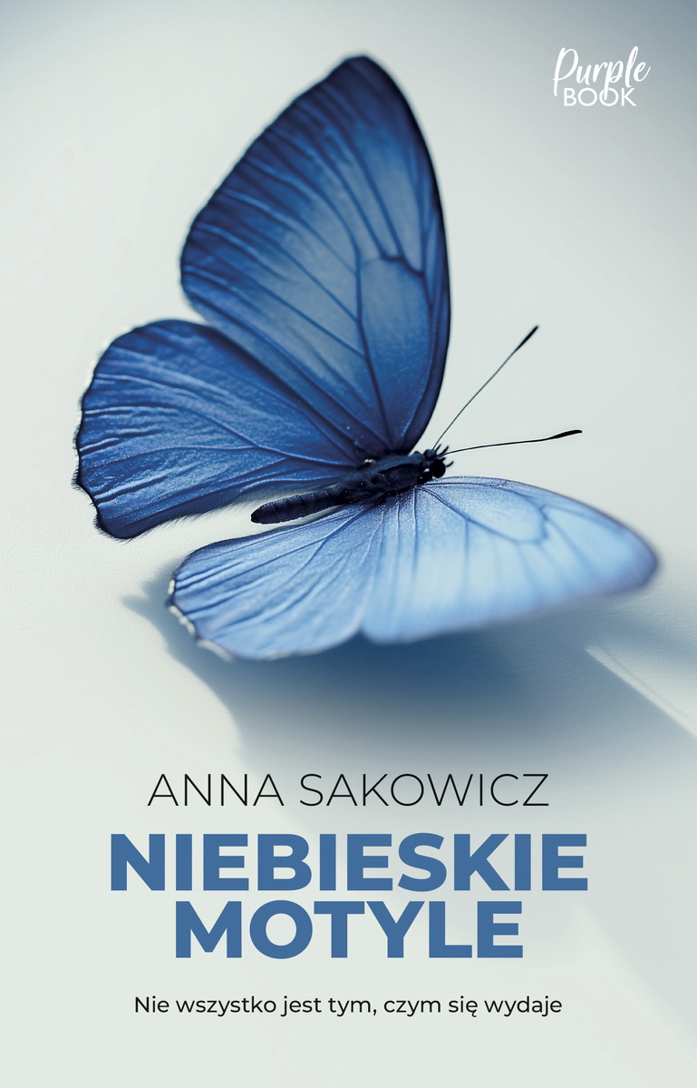 Niebieskie motyle book cover