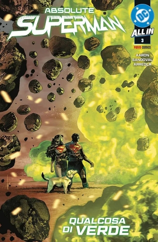 Absolute Superman (2024) book cover 3