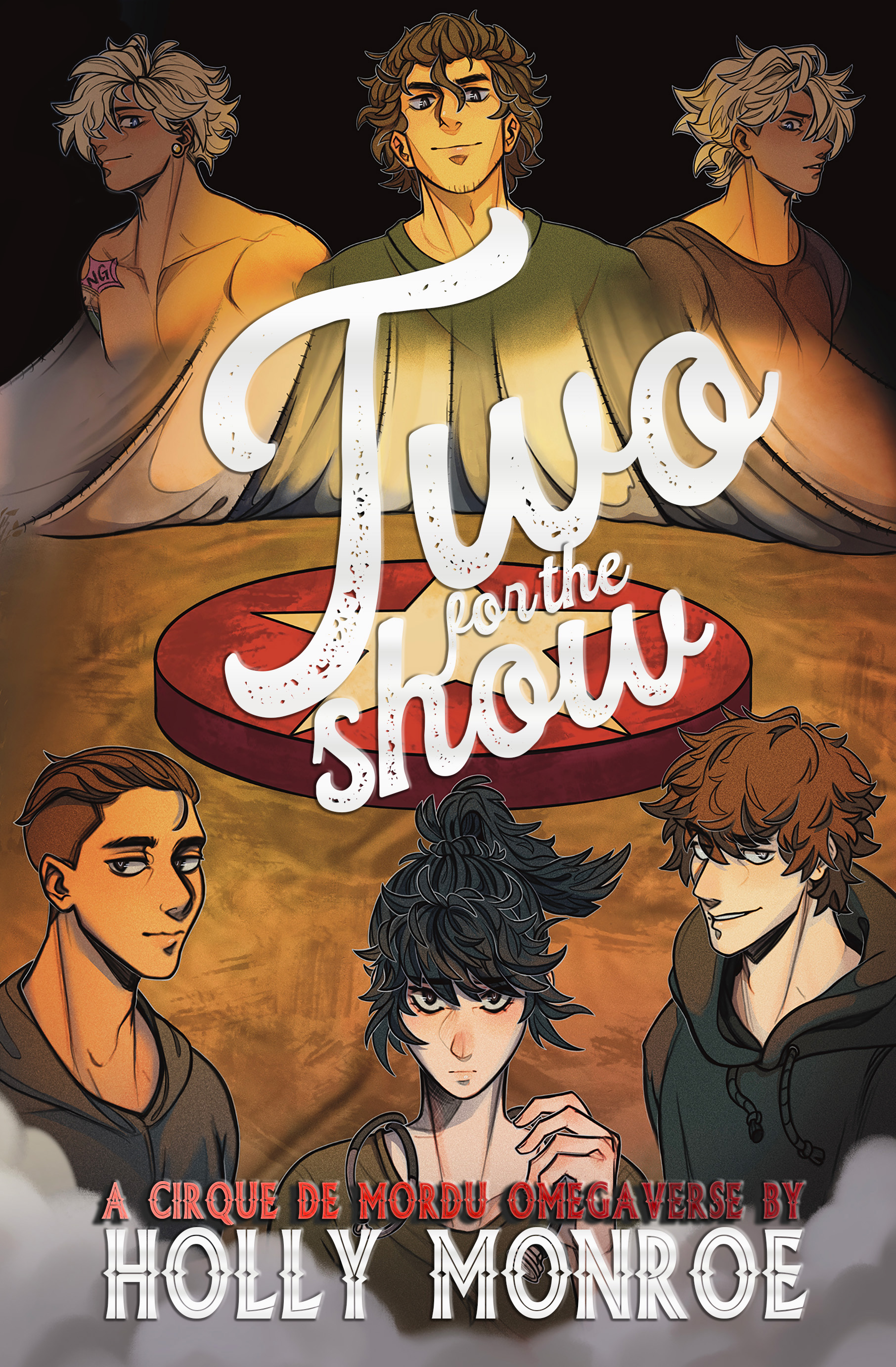Two For the Show: A Cirque de Mordu Omegaverse (Trapped On The Tightrope Duet Book 2)