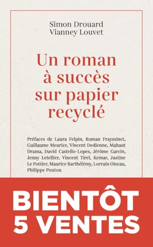 Un roman à succès sur papier recyclé