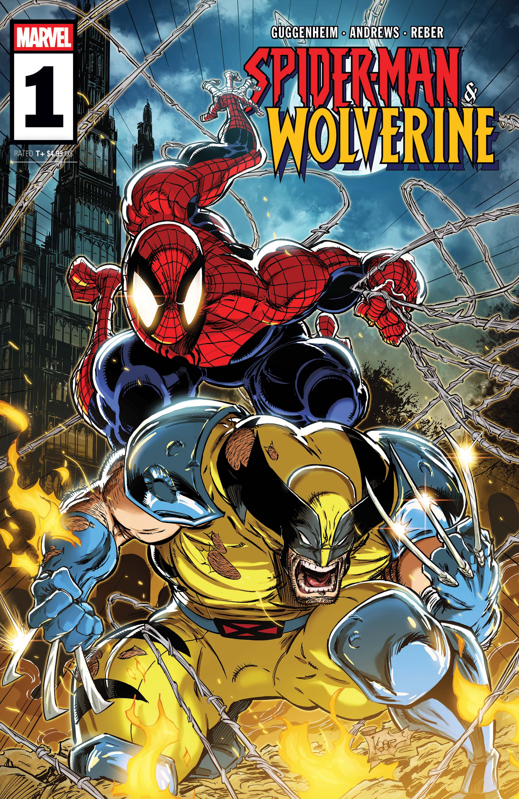 Spider-Man & Wolverine (2025-) #1 book cover