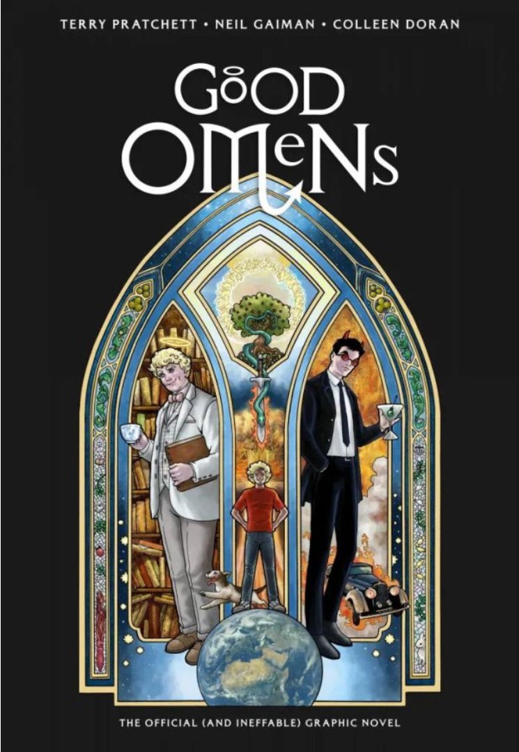 Good Omens The Graphic Novel book cover