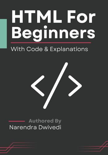 Book cover of HTML for Beginners