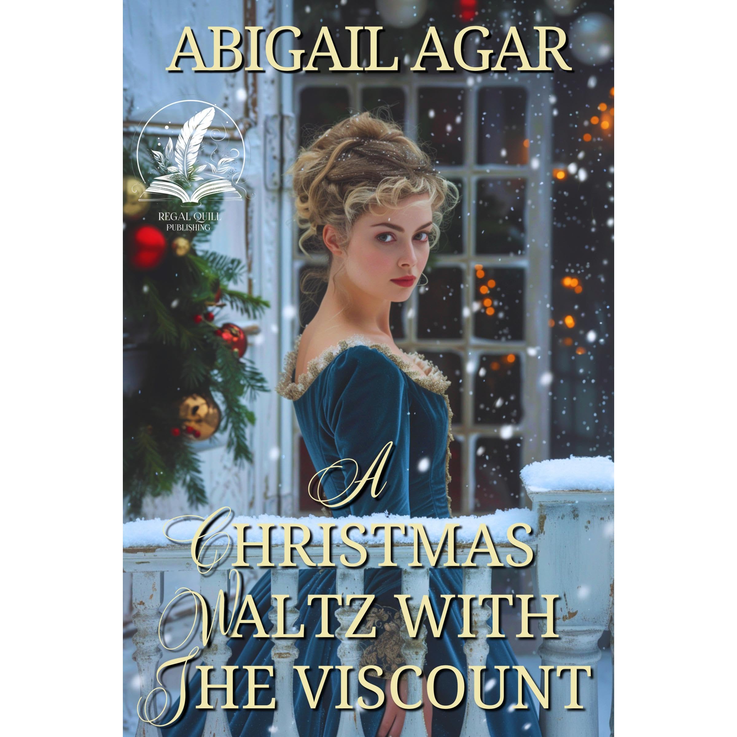 A Christmas Waltz with the Viscount book cover