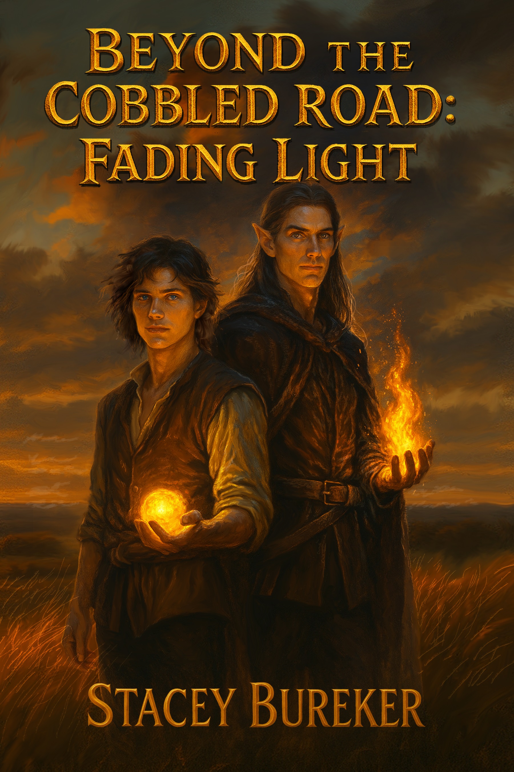 Beyond the Cobbled Road: Fading Light Book Cover