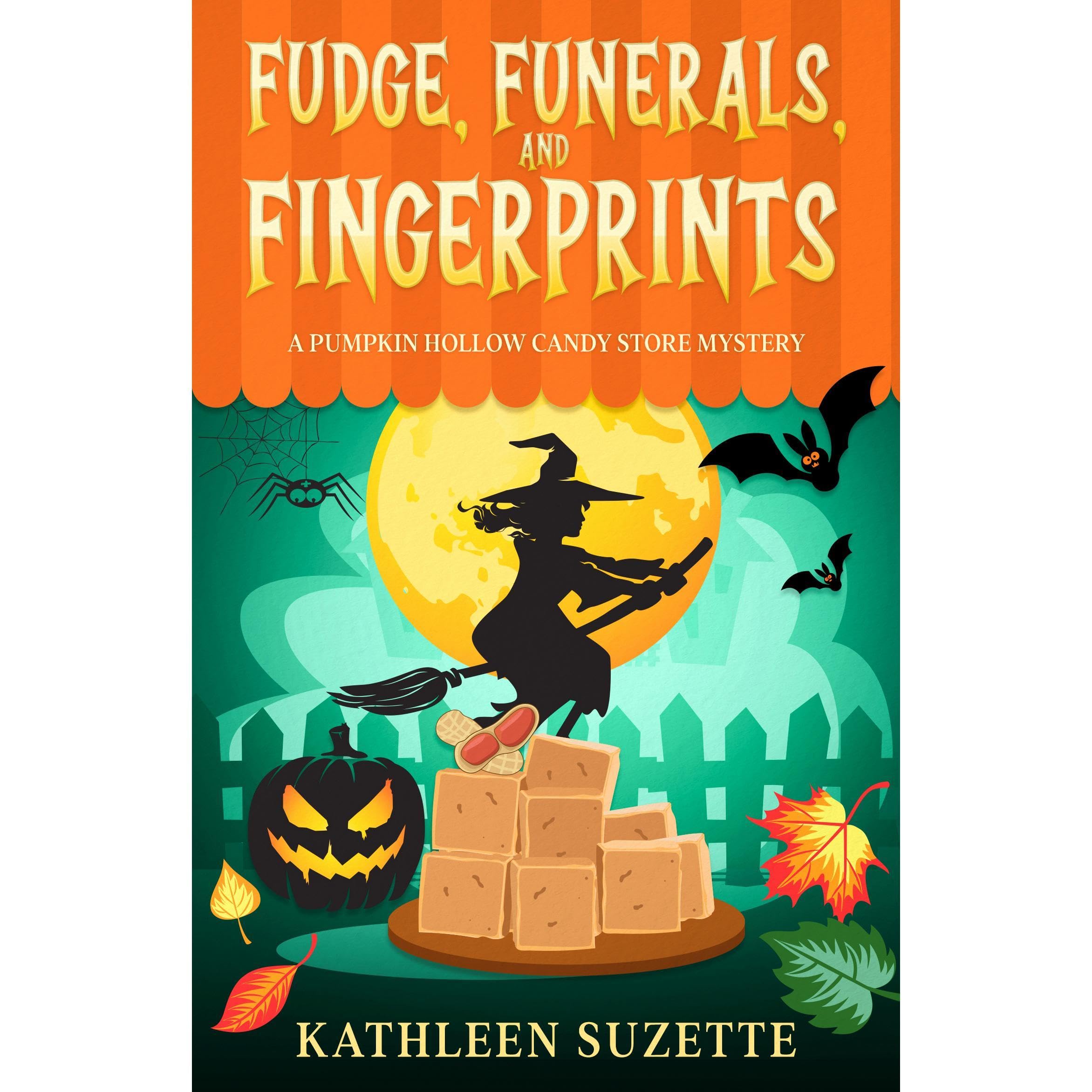 Fudge, Funerals, and Fingerprints book cover