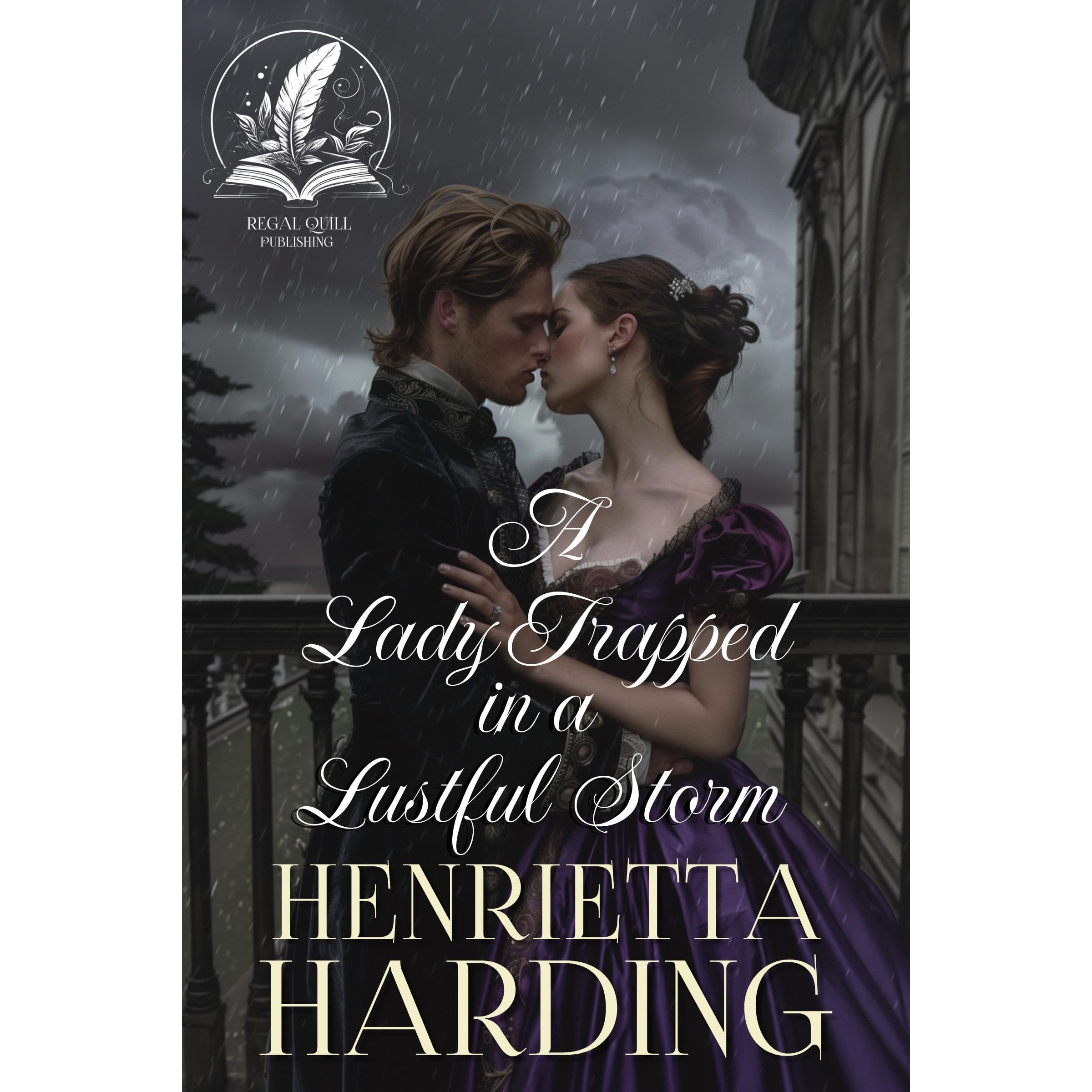 A Lady Trapped in a Lustful Storm book cover