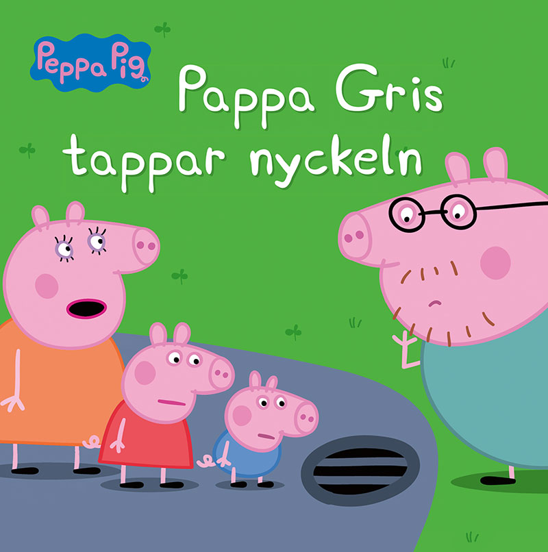 Pappa Gris tappar nyckeln book cover
