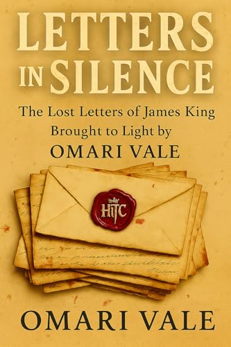 Letters in Silence: The Lost Letters of James King Brought to Light by Omari Vale Book Cover