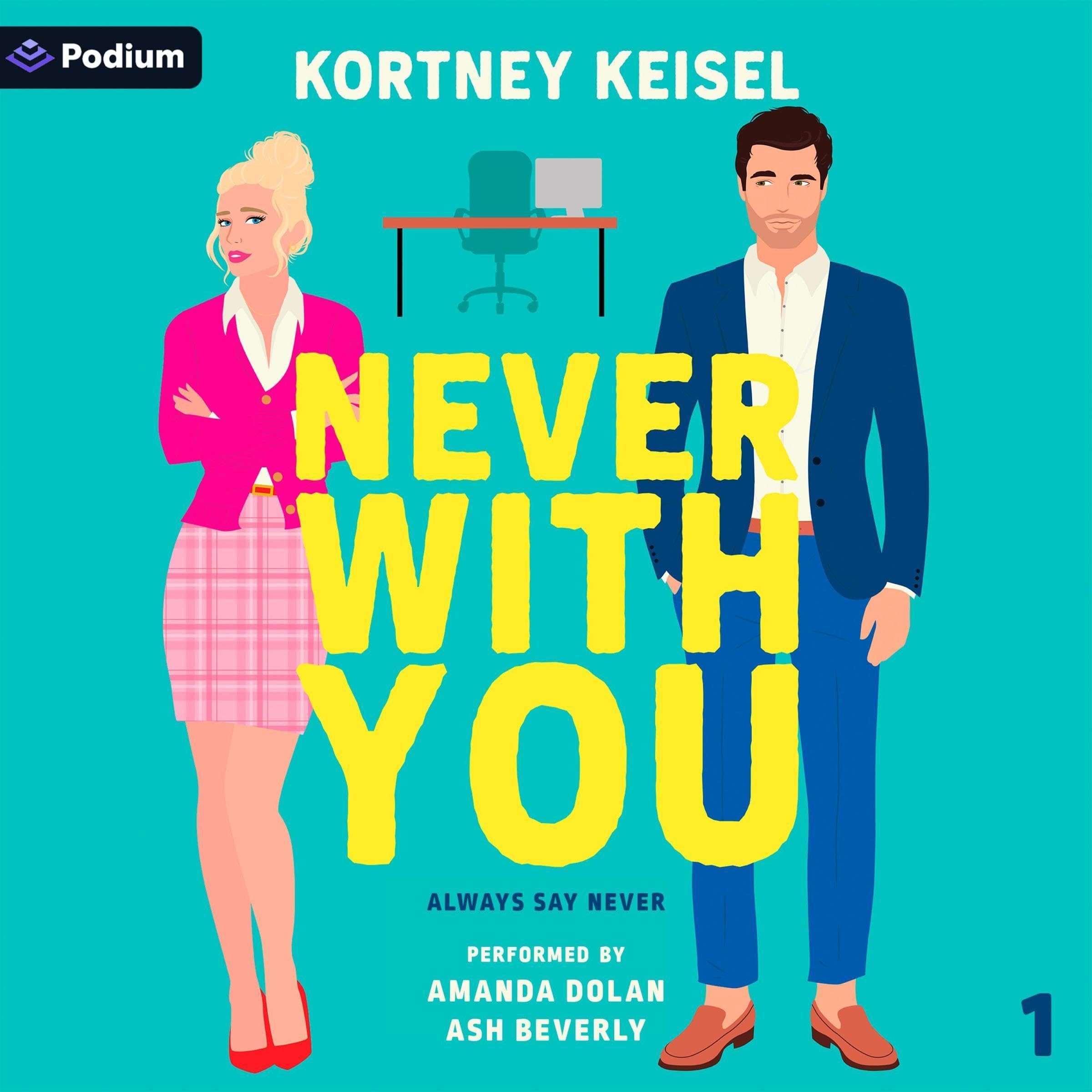 Never with You book cover