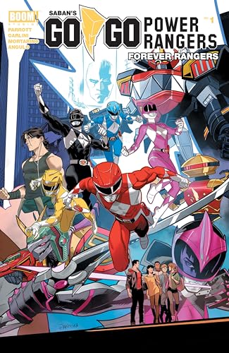 Saban's Go Go Power Rangers book cover