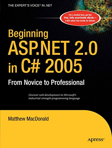 Beginning ASP.NET 2.0 in C# 2005 book cover