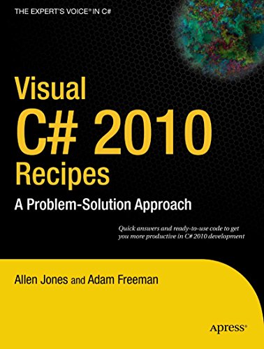Visual C# 2010 Recipes book cover