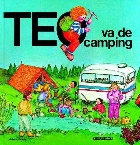 Teo va de camping book cover