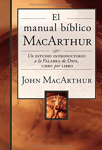 El manual bíblico MacArthur book cover