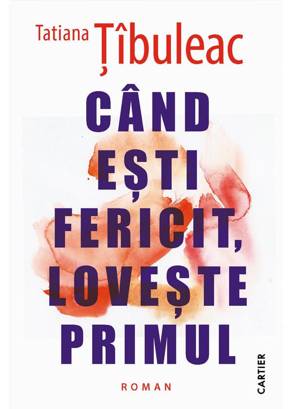 Când ești fericit, lovește primul book cover