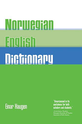 Norwegian-English Dictionary book cover