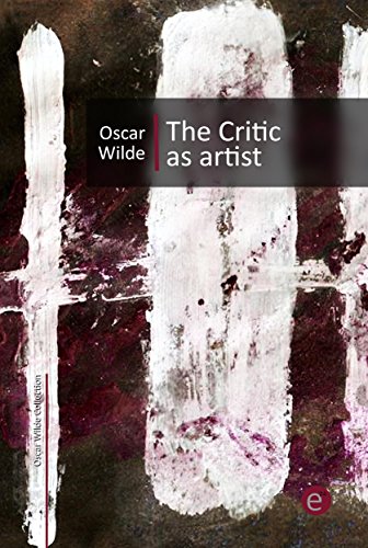 The Critic as Artist book cover