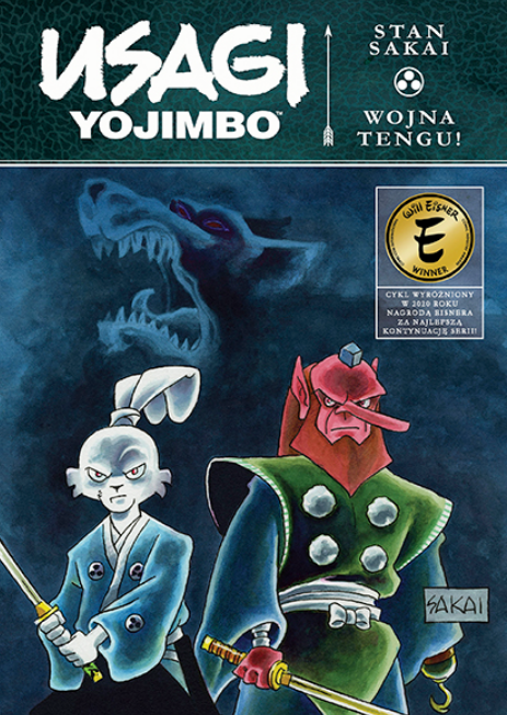 Usagi Yojimbo Wojna Tengu! Tom 3 book cover