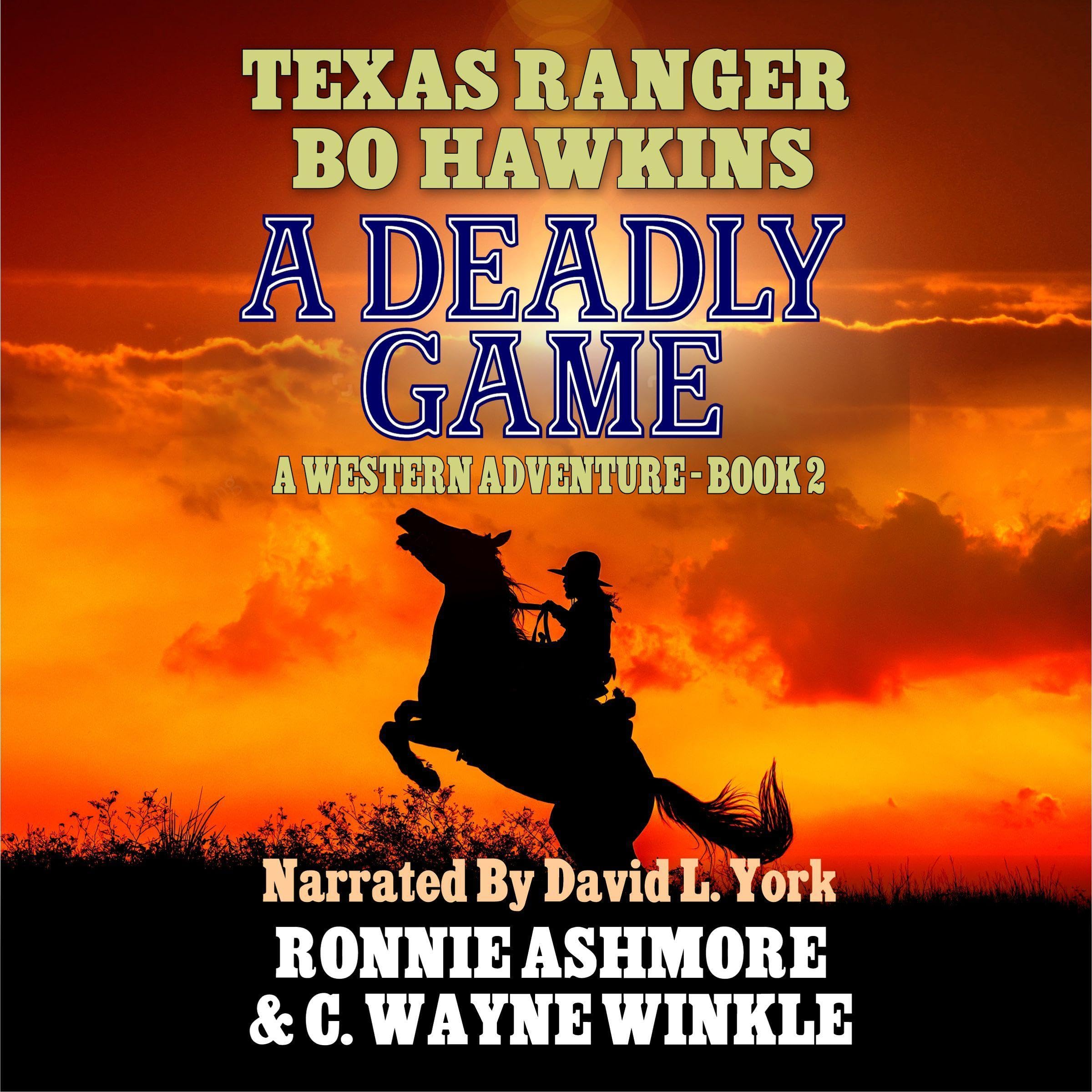 Texas Ranger Bo Hawkins book cover