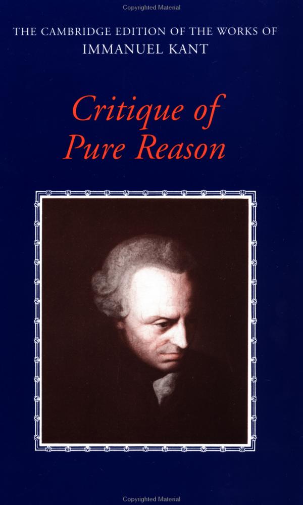 Cover of Critique of Pure Reason