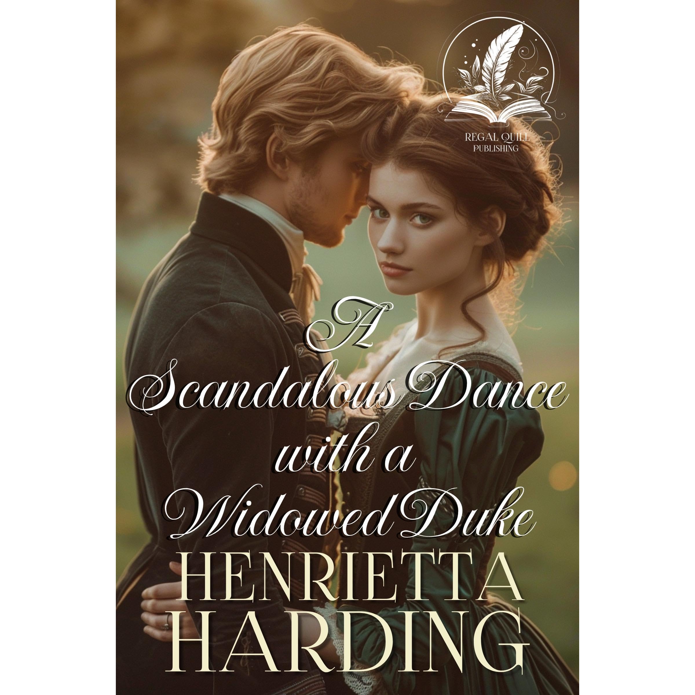 A Scandalous Dance with a Widowed Duke book cover