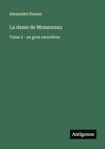 La dame de Monsoreau book cover