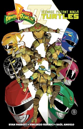 Mighty Morphin Power Rangers/Teenage Mutant Ninja Turtles book cover 3