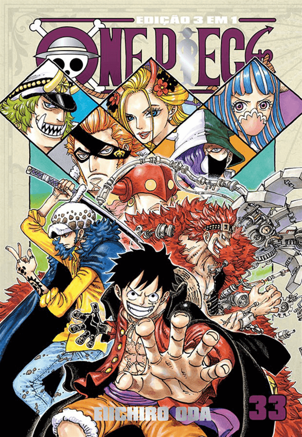 One Piece 3 em 1, Vol. 32 book cover