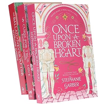 Once Upon a Broken Heart Series 3 Books Set - Once Upon a Broken Heart, The Ballad of Never After, A Curse for True Love book cover