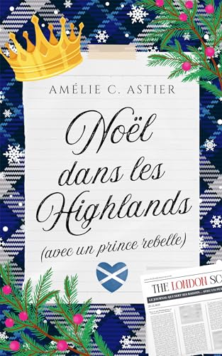 Noël dans les Highlands (avec un prince rebelle) book cover