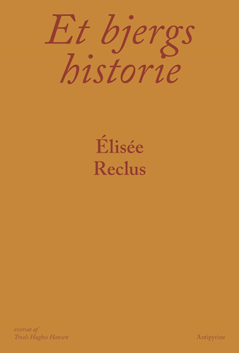Et bjergs historie book cover