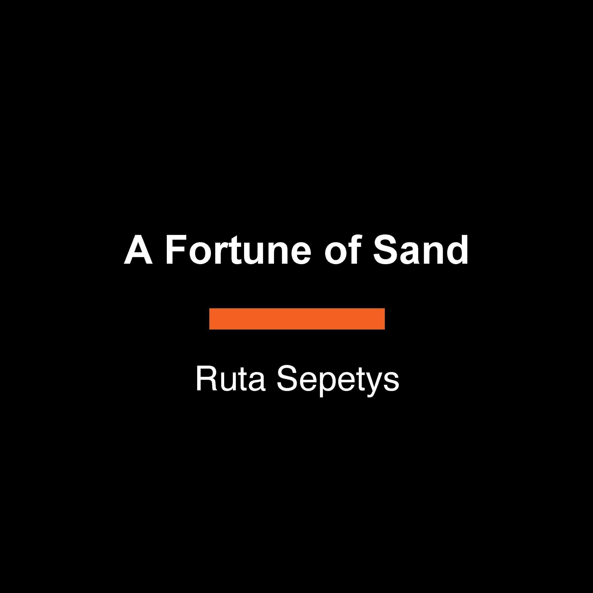 A Fortune of Sand book cover