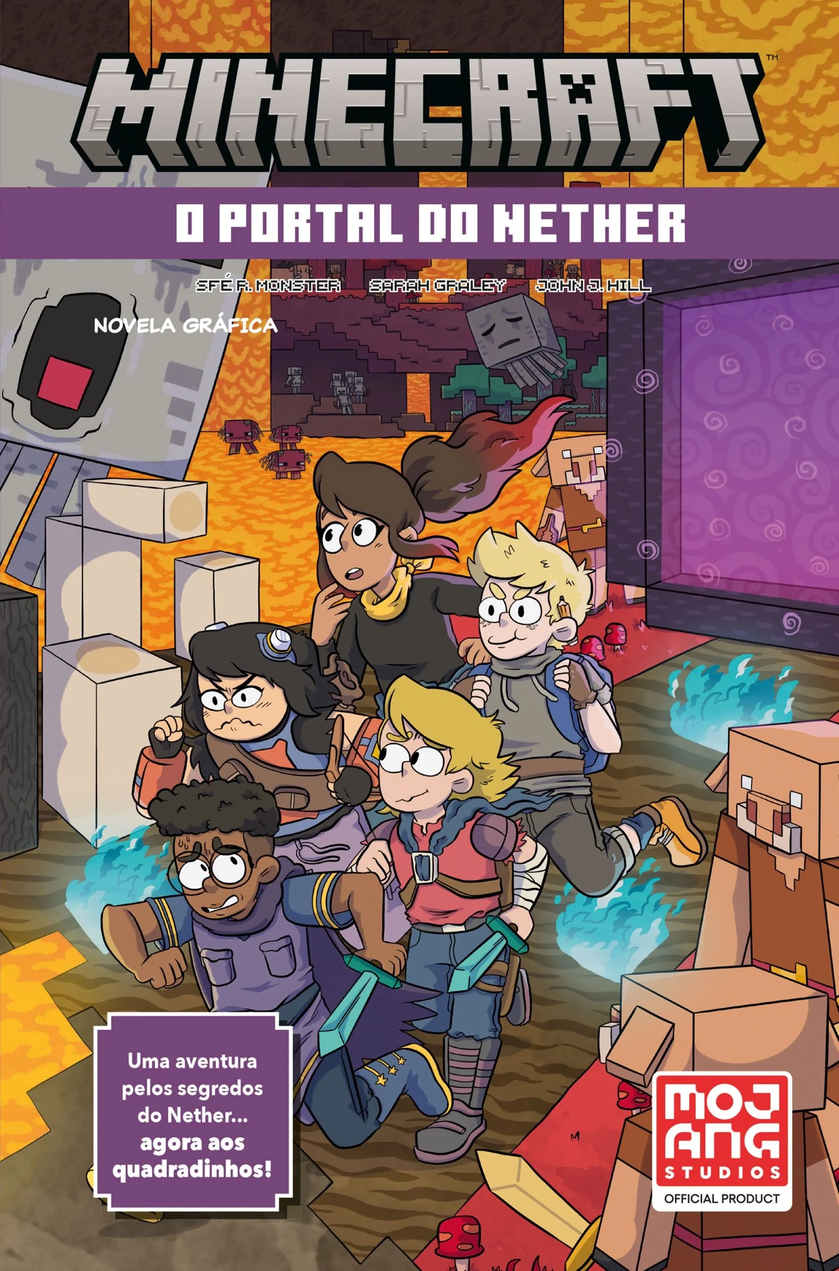 Minecraft Graphic Novels book cover 3