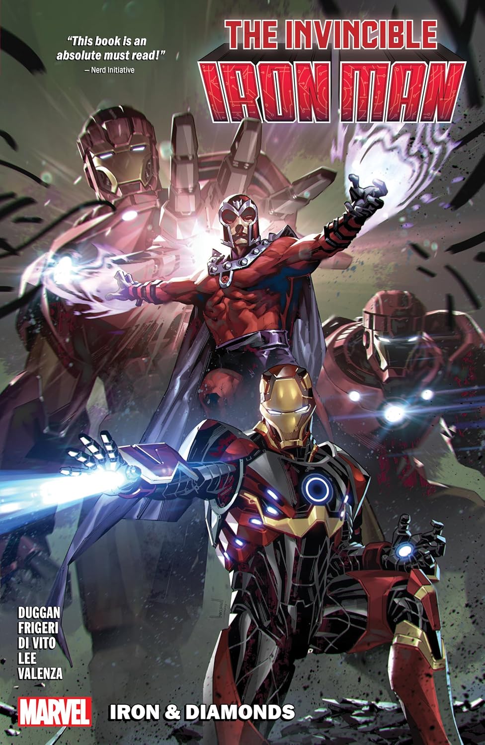The Invincible Iron Man (2022) book cover 3