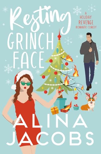 Resting Grinch Face book cover