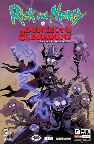 Rick and Morty vs. Dungeons & Dragons II: Painscape book cover 3