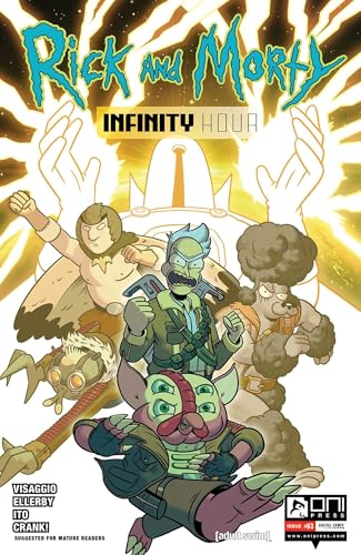 Rick and Morty: Infinity Hour book cover 1