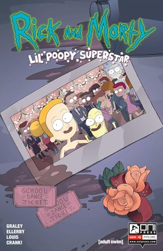 Rick and Morty: Lil' Poopy Superstar book cover 1